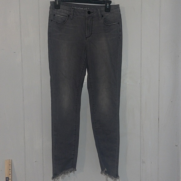 Articles of Society size 28” denim jeans jeans gray - Picture 1 of 7